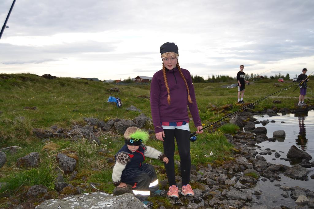 Thingvellir Lake Cottage Veithilundur المظهر الخارجي الصورة